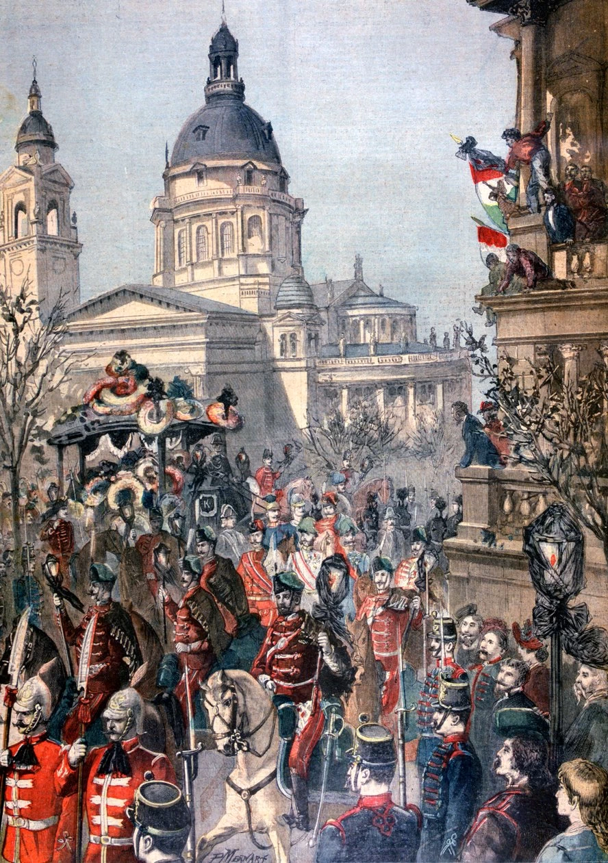 Funerali di Lajos Kossuth, Budapest, 21 marzo 1894
